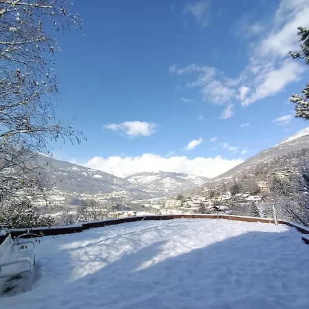 La Tana Del Riccio - Bilocale Con Giardino E Jacuzzi Sulla Collina Di Appartement Aosta